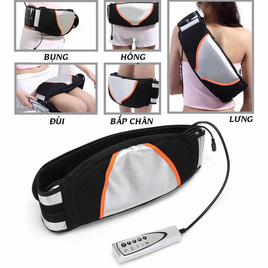 Đai đeo Matxa Làm Tan Mỡ Bụng Vibro Shape, Máy Tập Bụng Sau Khi Sinh
