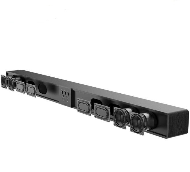 Loa thanh soundbar siêu trầm bluetooth 8 loa kép 60W