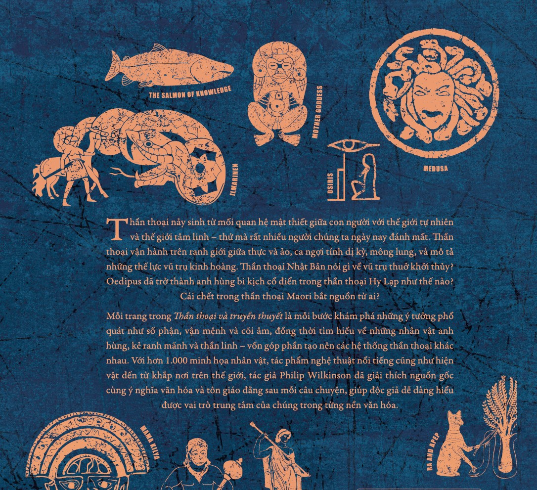 Sách - Thần thoại và truyền thuyết (Philip Wilkinson) (Nhã Nam Official)