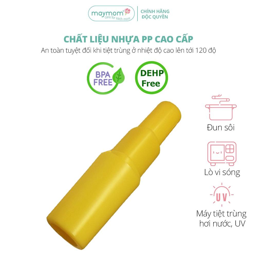 Nút Chuyển Đổi Maymom, Giúp Chặn Sữa Ngắn Thành Chặn Sữa Dài, Kết Nối Được Với Cổ Nối Phễu Cổ Hẹp