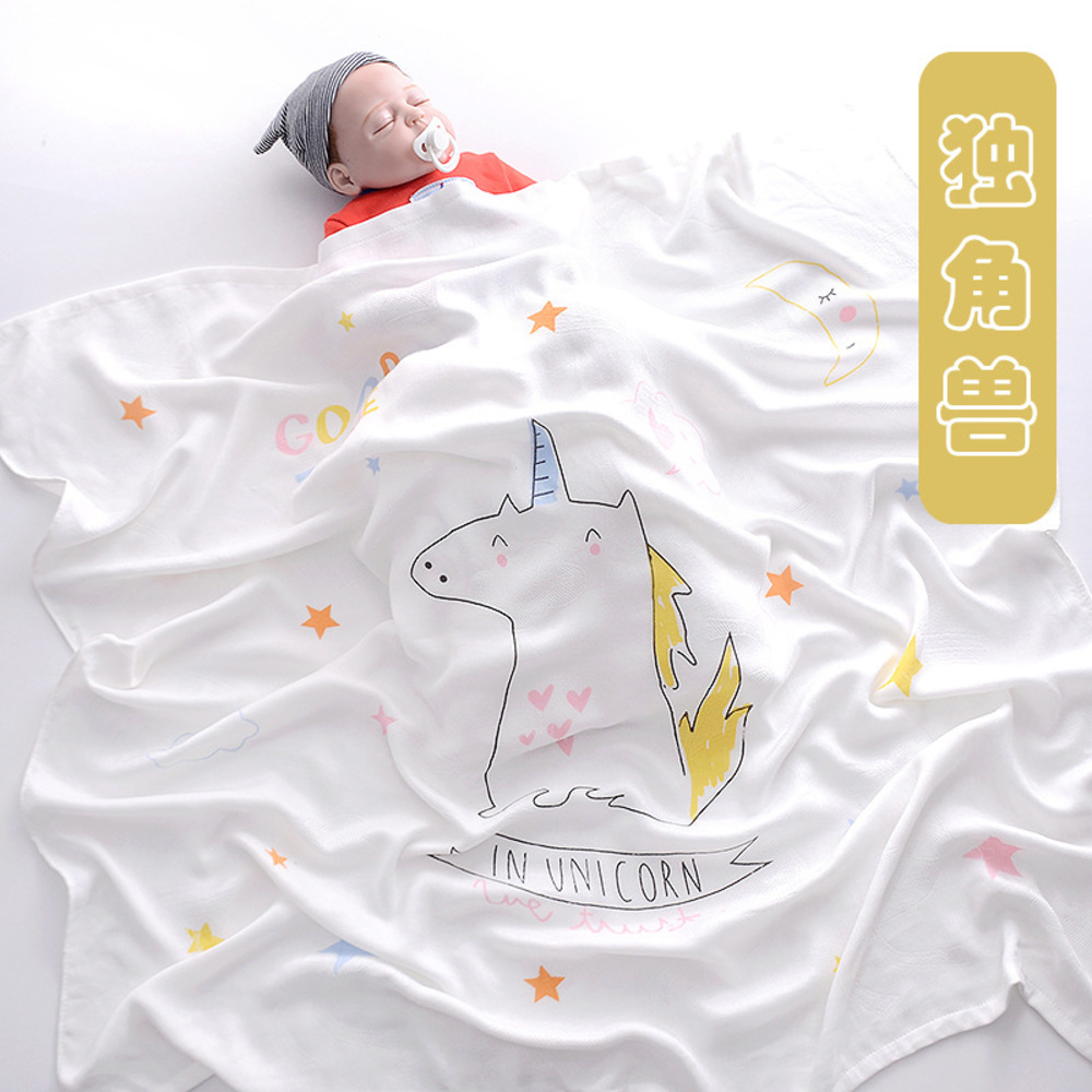 Chăn đũi cho bé từ sơ sinh đến tiểu học chất liệu sợi tre thiên nhiên và sợi Cotton, loại siêu mềm mịn, KT: 110x110cm, Bamboo Home - hàng chính hãng BBH