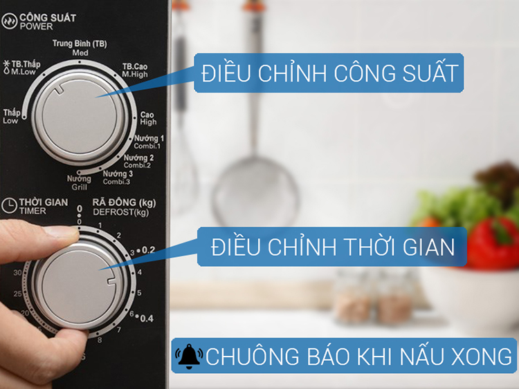 Lò Vi Sóng Có Nướng Sharp R-G222VN-S- 20 Lít - Hàng chính hãng