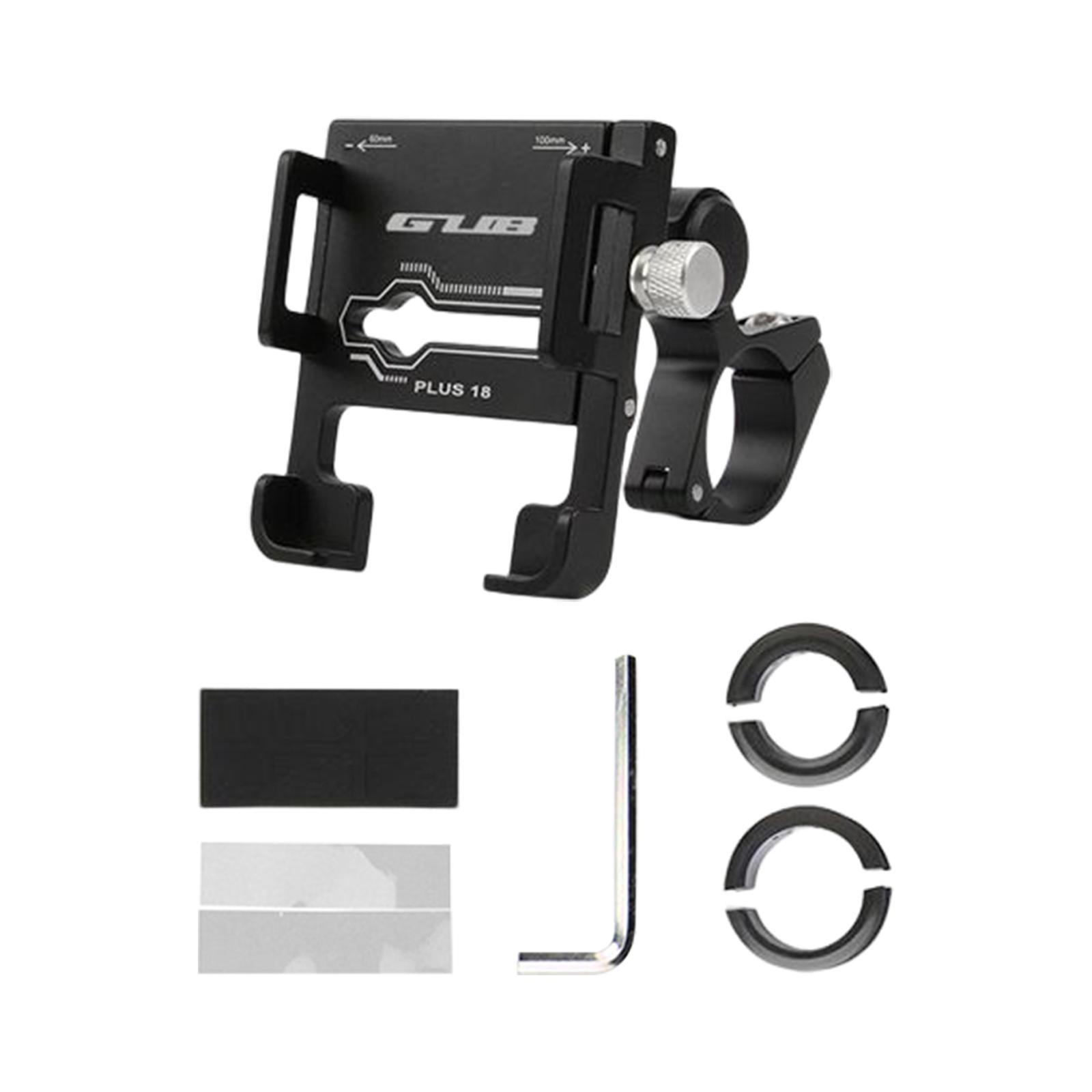 Bike Phone Mount Detachable Aluminum Alloy for Cycling Accessories Stroller