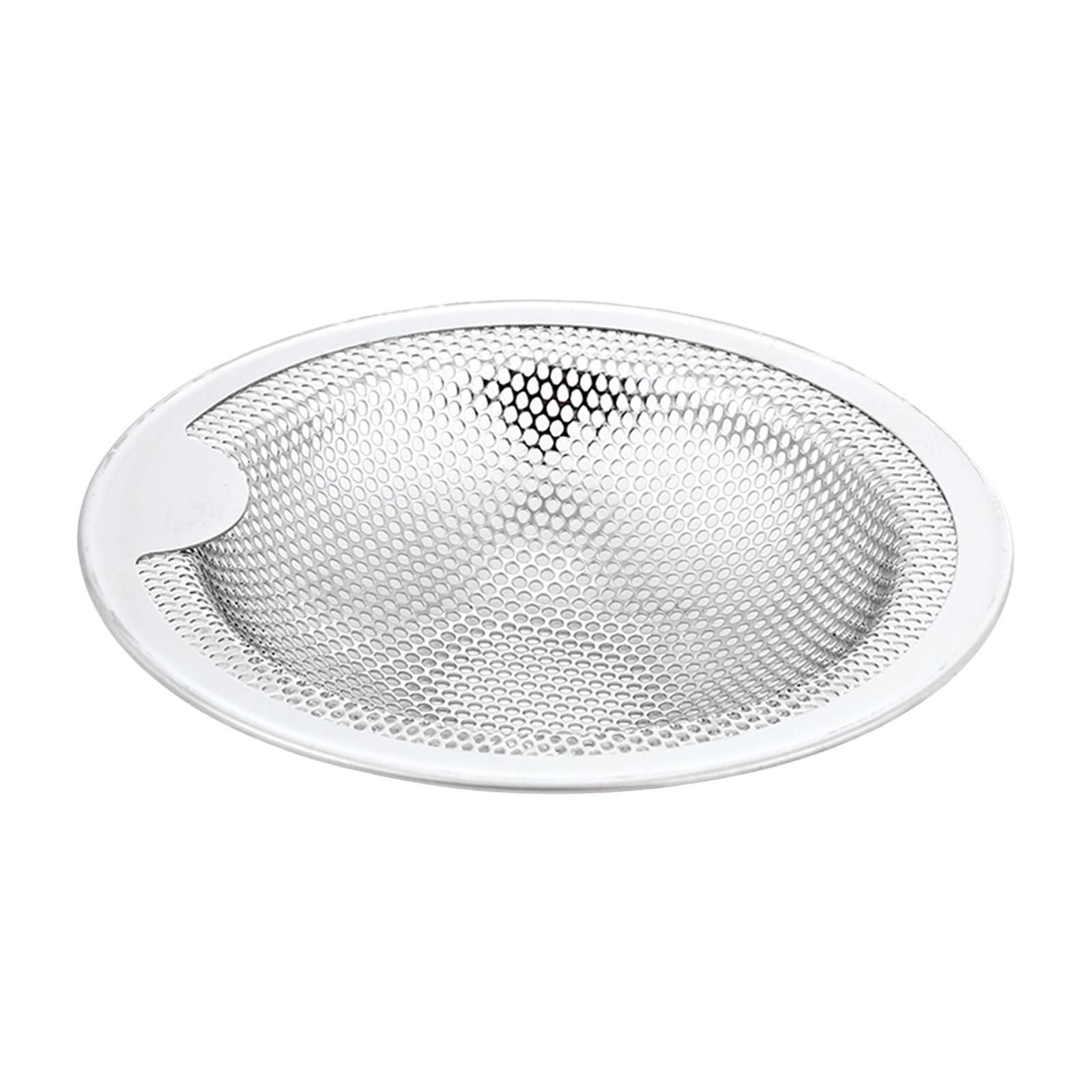 Kitchen Sink Strainer Stainless Steel Slop Basket Filter Shower Drain Hole Filter Sink Mesh Basket Filter for Balcony Drain Hole Bathroom RV