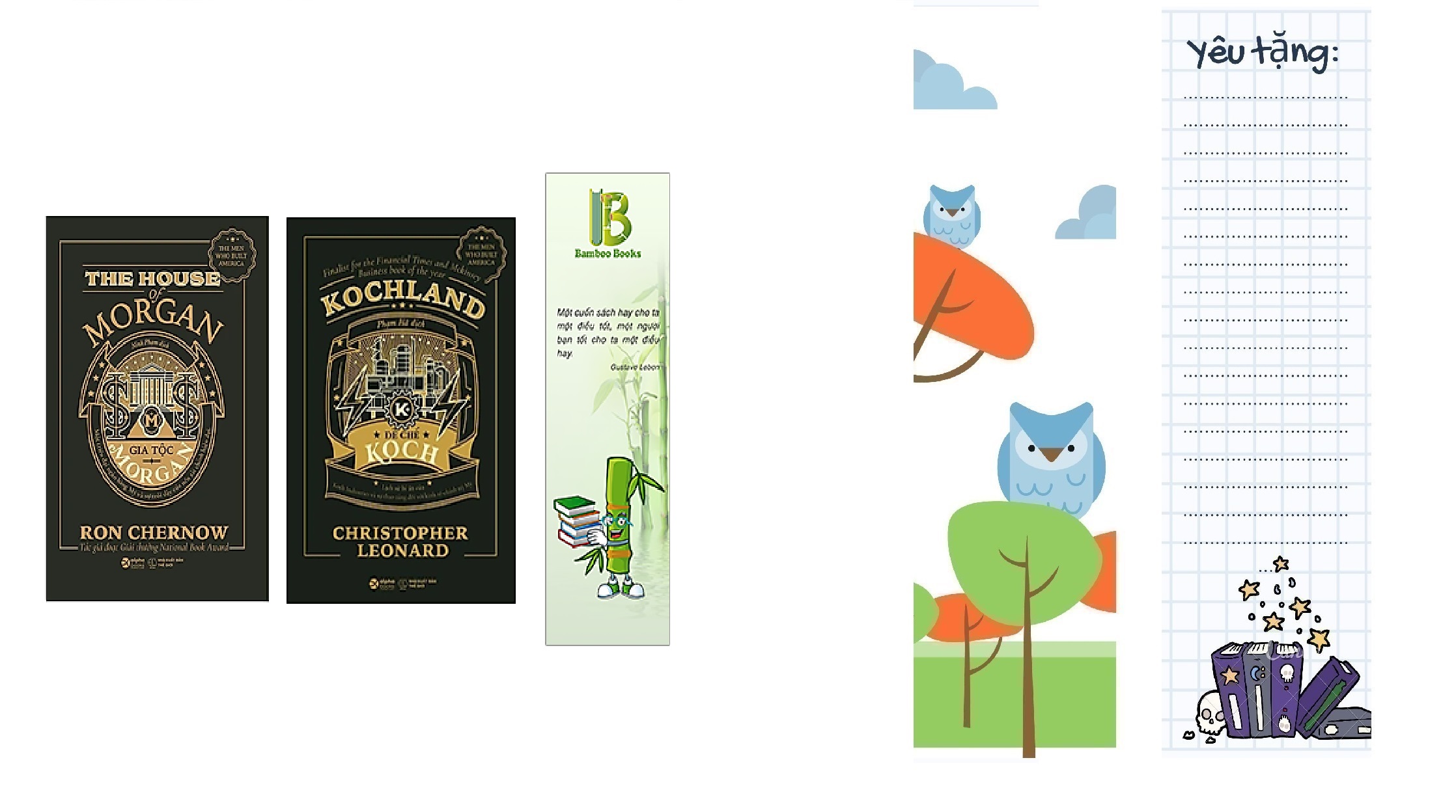Combo 2 Cuốn Về Những Gia Tộc Nổi Tiếng Nhất Nước Mỹ: Gia Tộc Morgan + Kochland - Đế Chế Koch (Tặng kèm bookmark Bamboo Books)