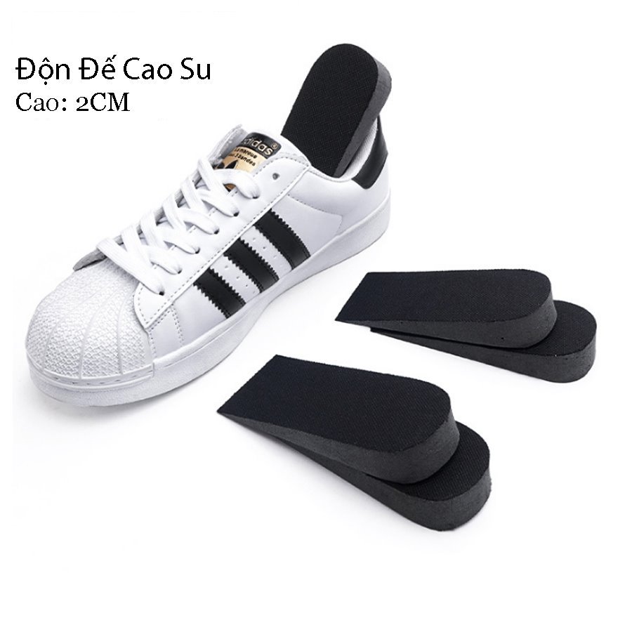 Độn đế tăng chiều cao 2cm một miếng dành cho nam