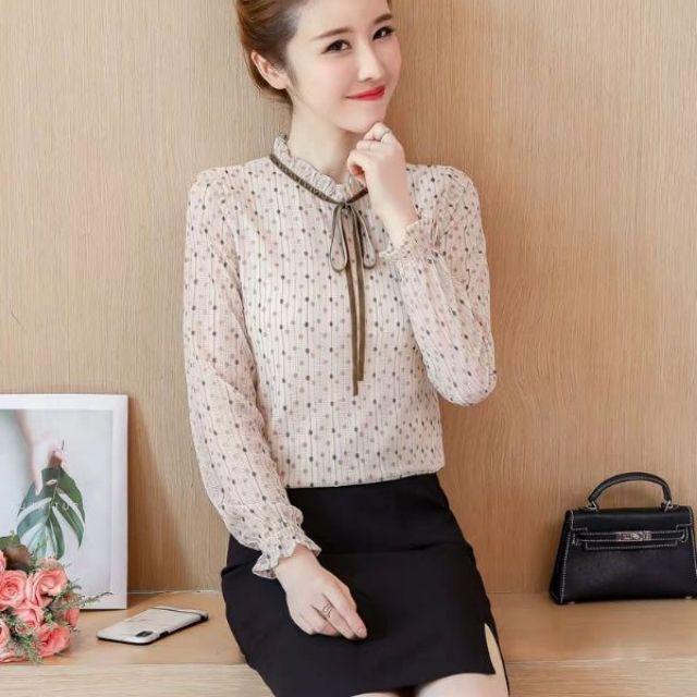 Áo ren nữ hàn quốc