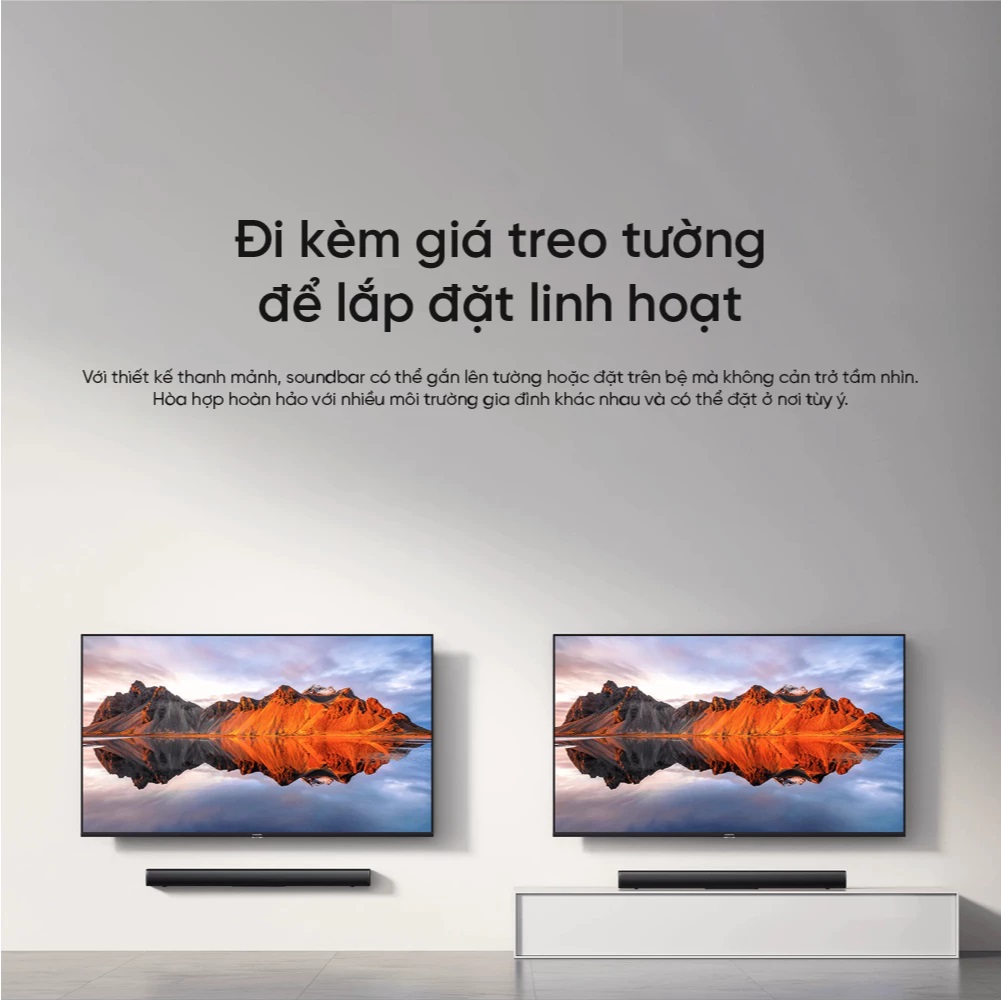 Loa Bluetooth Xiaomi Soundbar 2.0 EU S22E | 30W | Bluetooth 5.3 | Bảo Hành 12 tháng | Hàng Chính Hãng