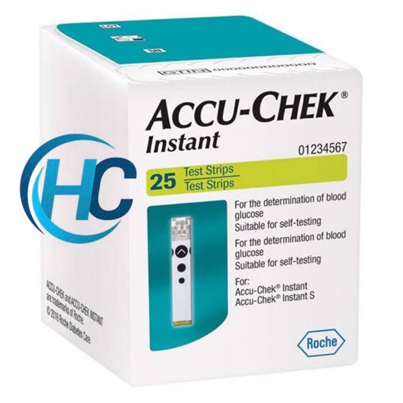 Bộ Máy đo đường huyết ACCU CHEK INSTANT (100% nhập khẩu Đức) (Tặng kèm 25 que