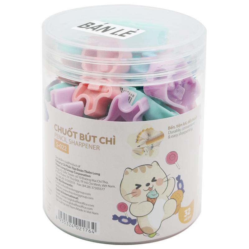 Chuốt Chì Cute - Thiên Long S-022 (Mẫu Màu Giao Ngẫu Nhiên)