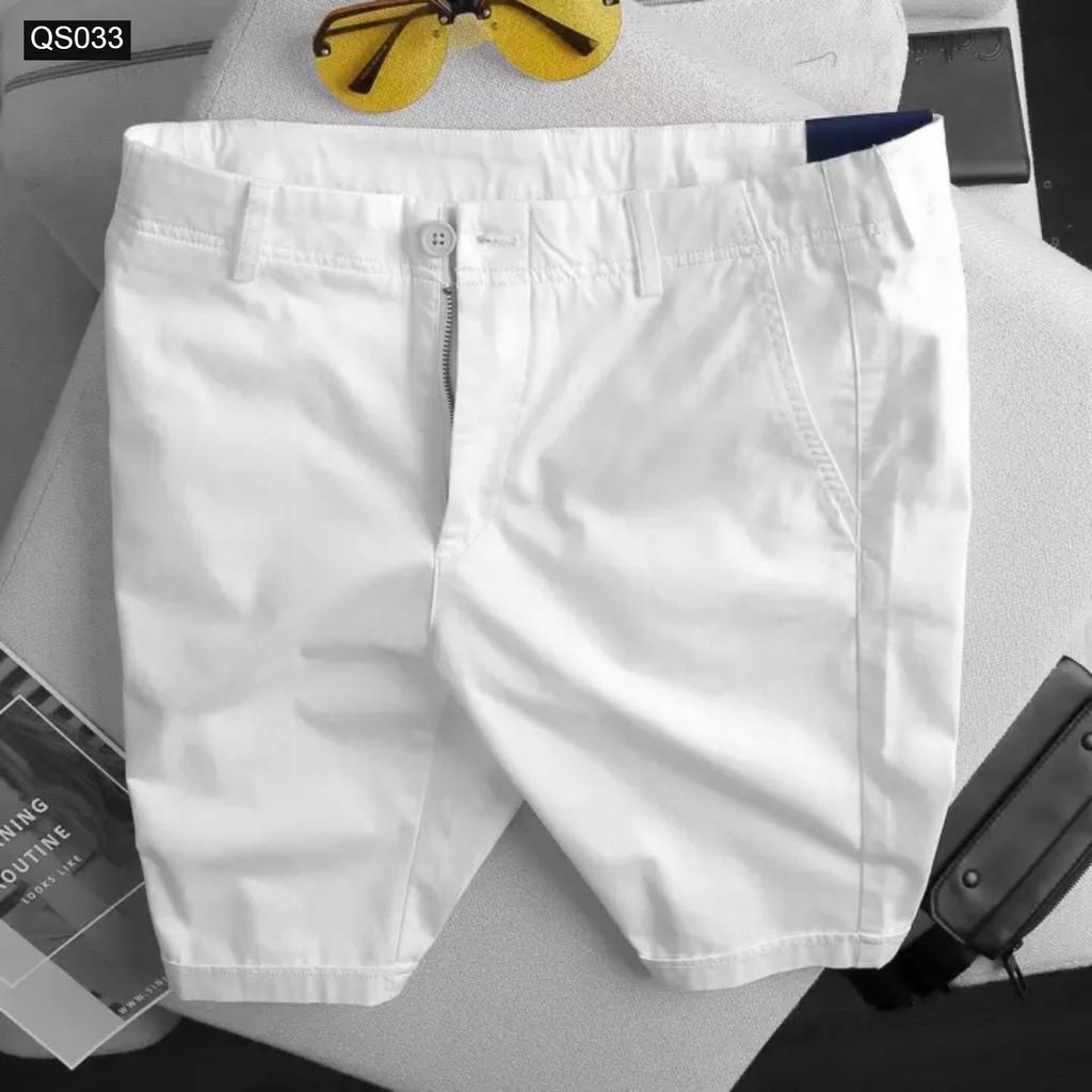 Quần Short Kaki Nam Co Giãn Cao Cấp Bảng Màu Cực Lịch Lãm QS033