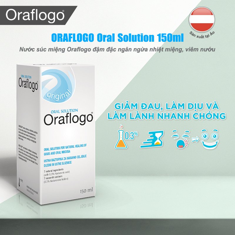 Nước súc miệng Oraflogo Solution