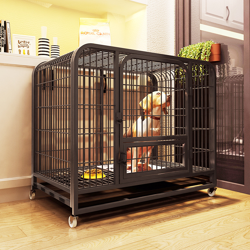 Chuồng Chó Nan Ống Cao Cấp Sơn Tĩnh Điện Size 90cm Dành Cho Thú Cưng Lớn, Chó, Mèo Lớn