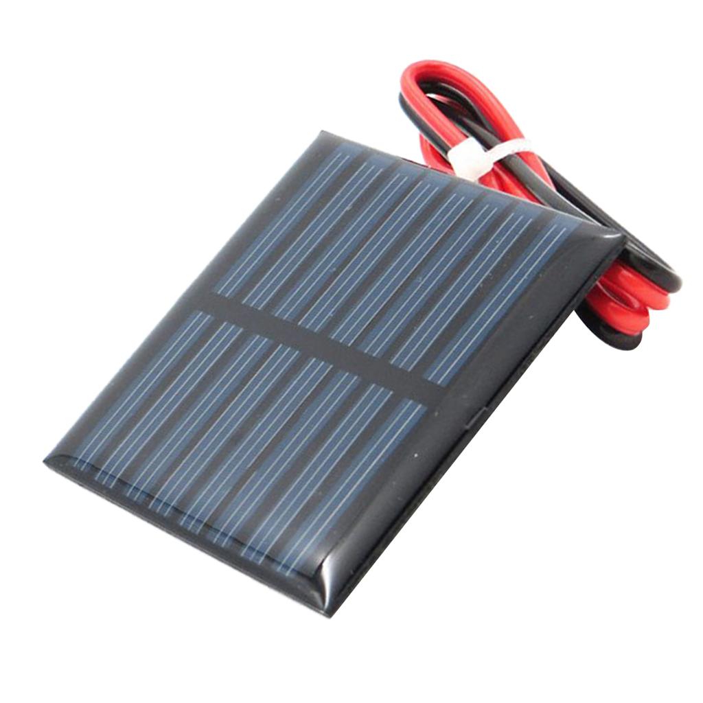 Mini Solar Panel Polycrystalline Silicon DIY Battery Charger