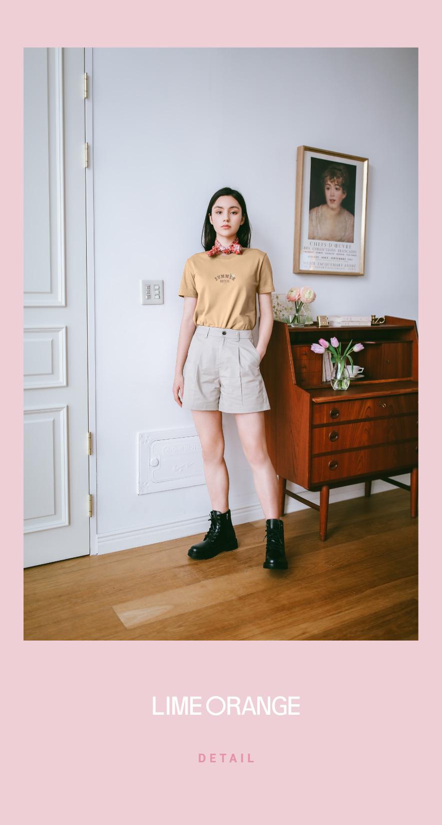 Áo Thun Nữ Hình In Mùa Hè - Summer Breeze T- shirt -  LO23161105