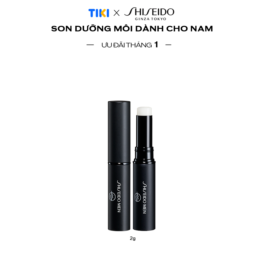Son Dưỡng Môi Shiseido Men Moisturizing Lip Creator 2G