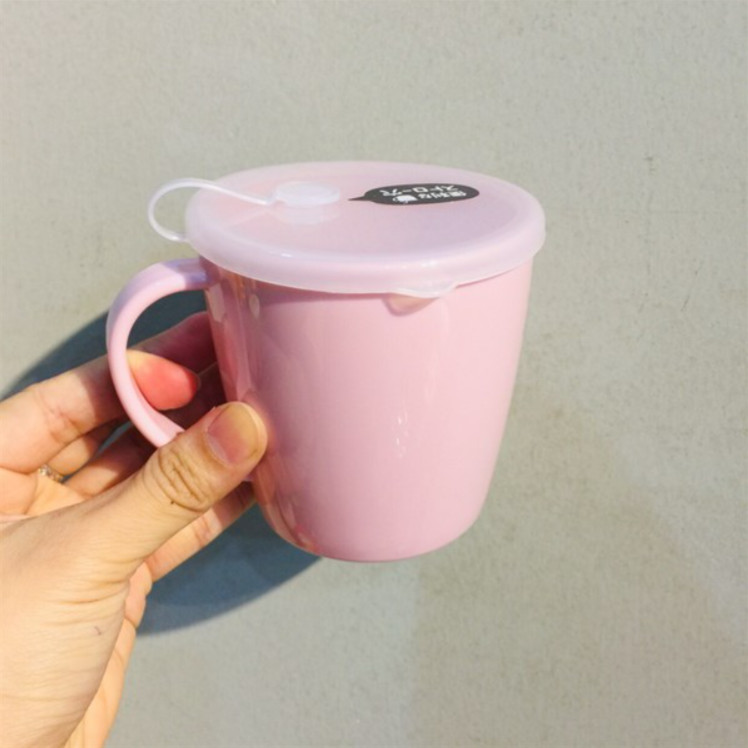 Bộ 2 cốc nhựa có nắp mềm YAMADA 300ml - nội địa Nhật Bản