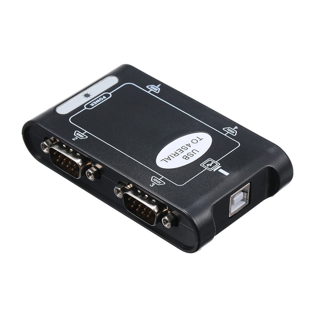Bộ Điều Hợp DB9 Com USB2.0 Sang 4 Cổng Rs232 Cho Máy In Và Máy Quét Pos Của Máy Tính Xách Tay PC