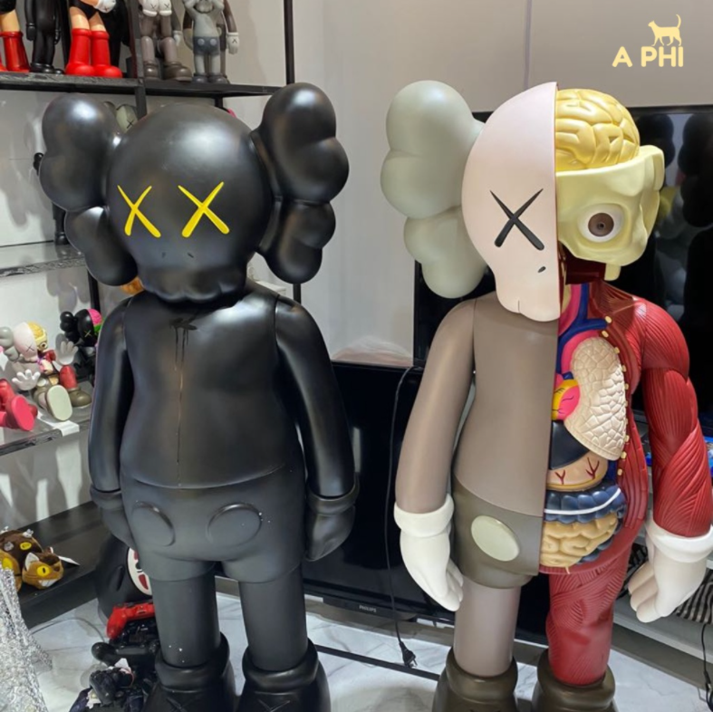 Mô hình Bearbrick cao 20cm siêu đẹp siêu mịn