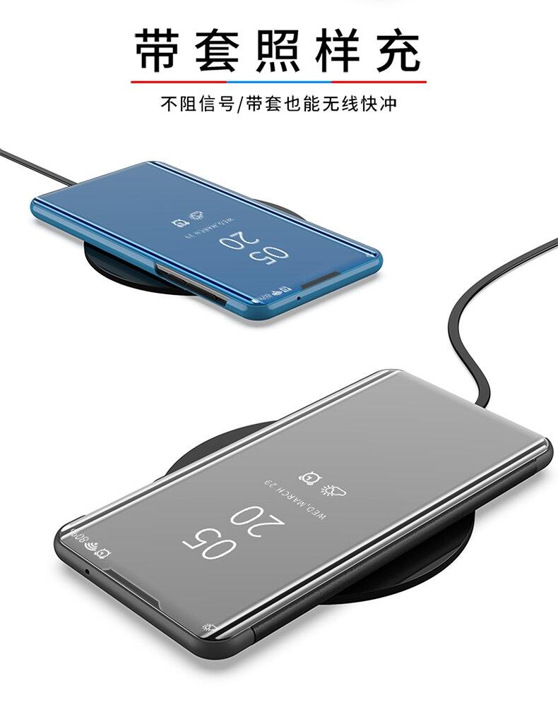 Bao Da Tráng Gương Thời Trang Cho Samsung S21 S30 Ultra A32 A42 Samsung S20 Fe 5g M51 A021S