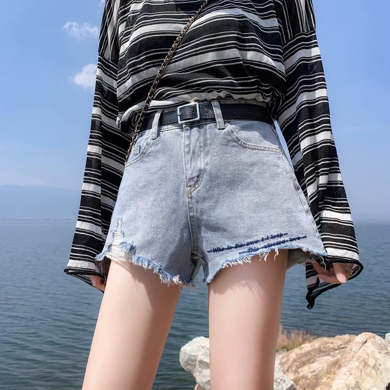 Quần Short Jeans Rách Thời Trang Nữ Cá Tính