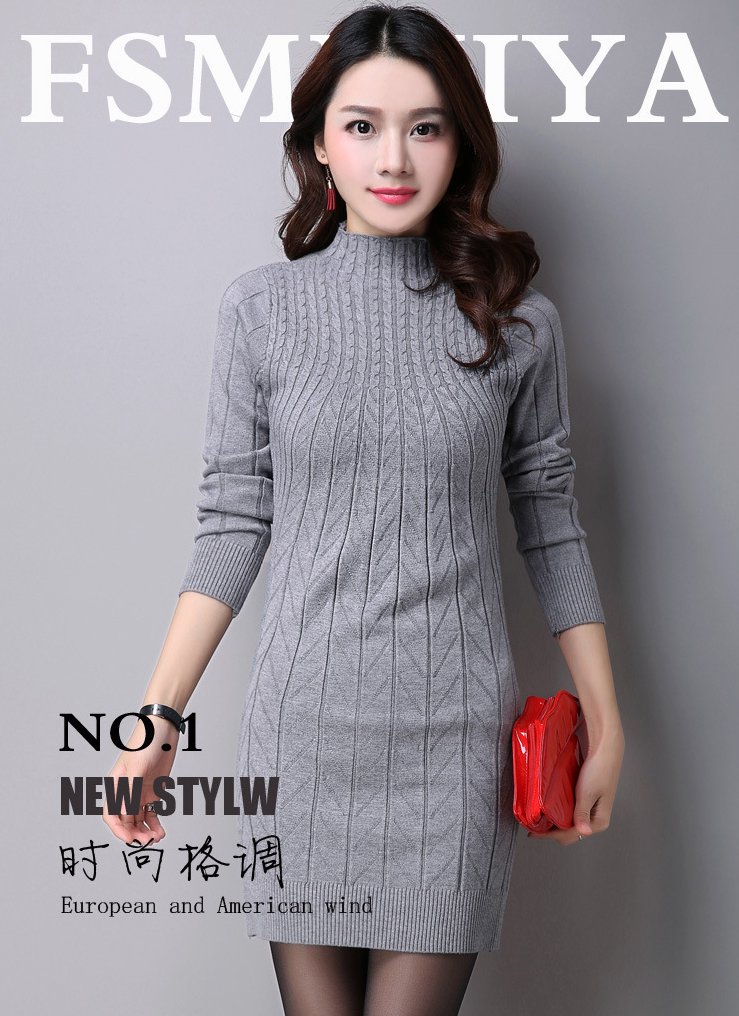 [FREE SHIP] Đầm len sang trọng quý phái - KT299 2