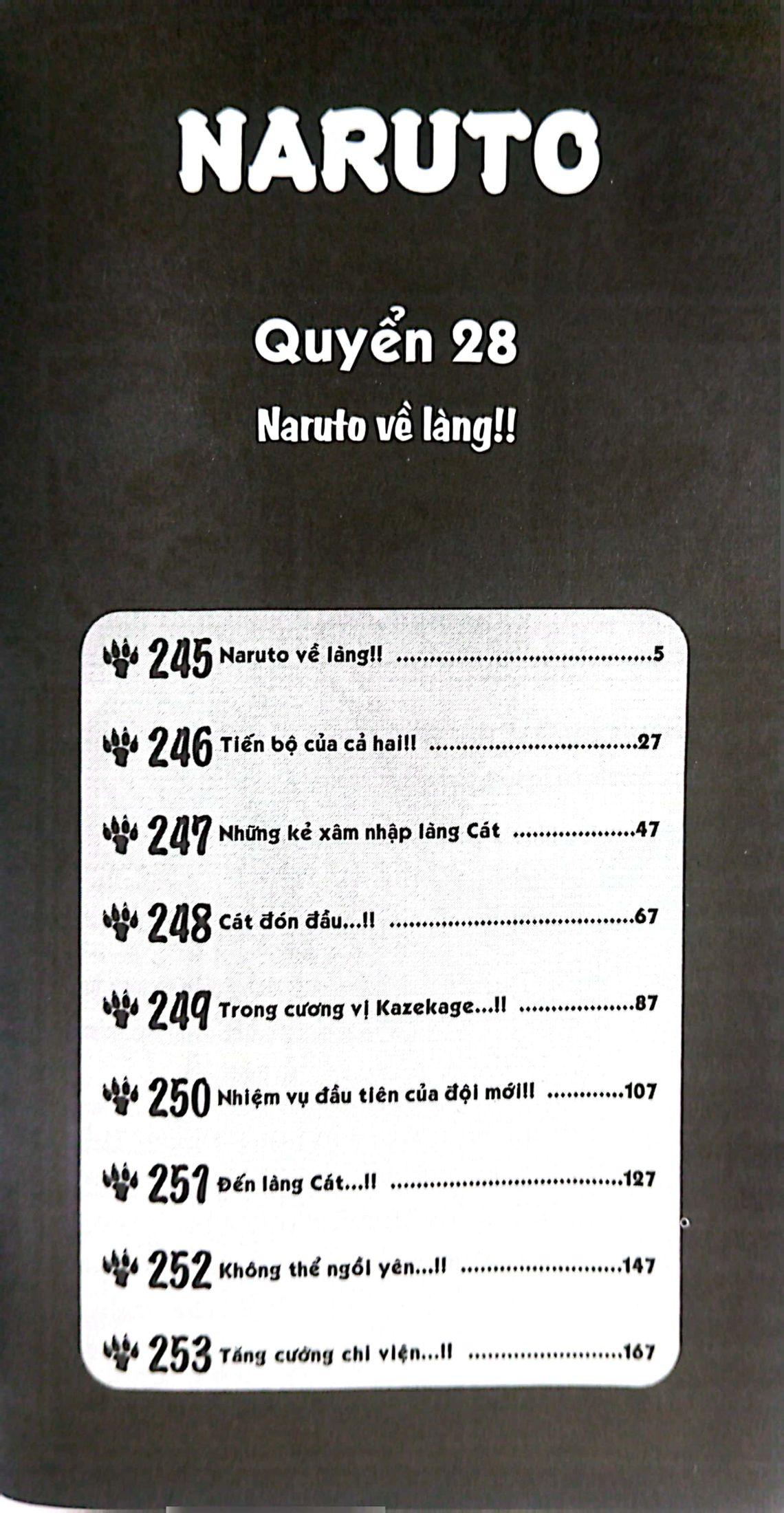 Naruto Tập 28: Naruto Về Làng!! (Tái Bản 2022)