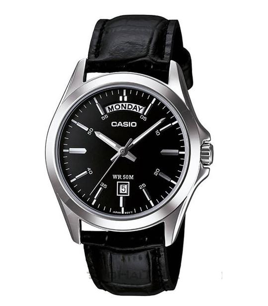 Đồng Hồ Nam Dây Da Casio Standard MTP-1370L-1A Chính Hãng - MTP-1370L-1AVDF