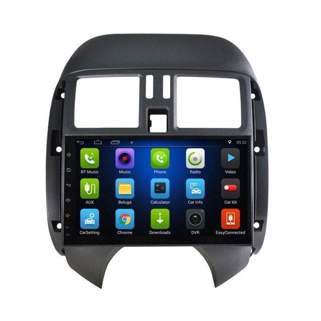 Mặt dưỡng kèm dây nguồn lắp màn hình android cho xe NISSAN SUNNY