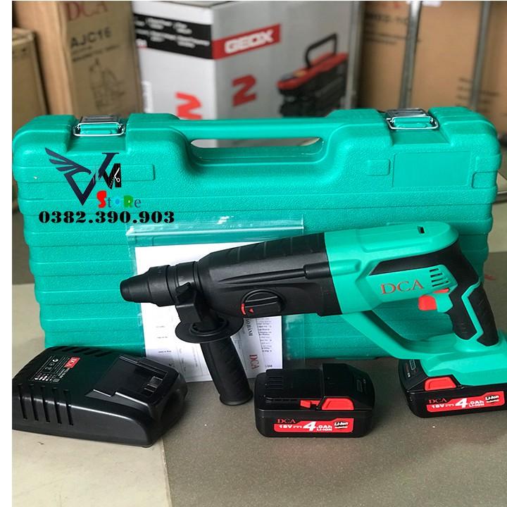 MÁY KHOAN BÊ TÔNG DÙNG PIN DCA 18v-4.0A.h