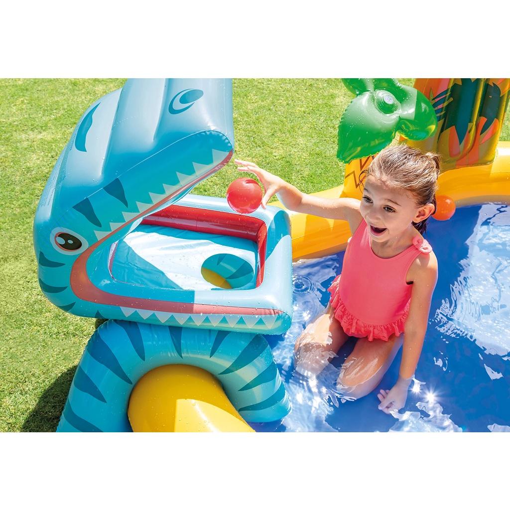 Công viên nước tại nhà Rừng Khủng Long Vận Động Tại Nhà Cho Gia Đình Và Bé Dinosaur Pool