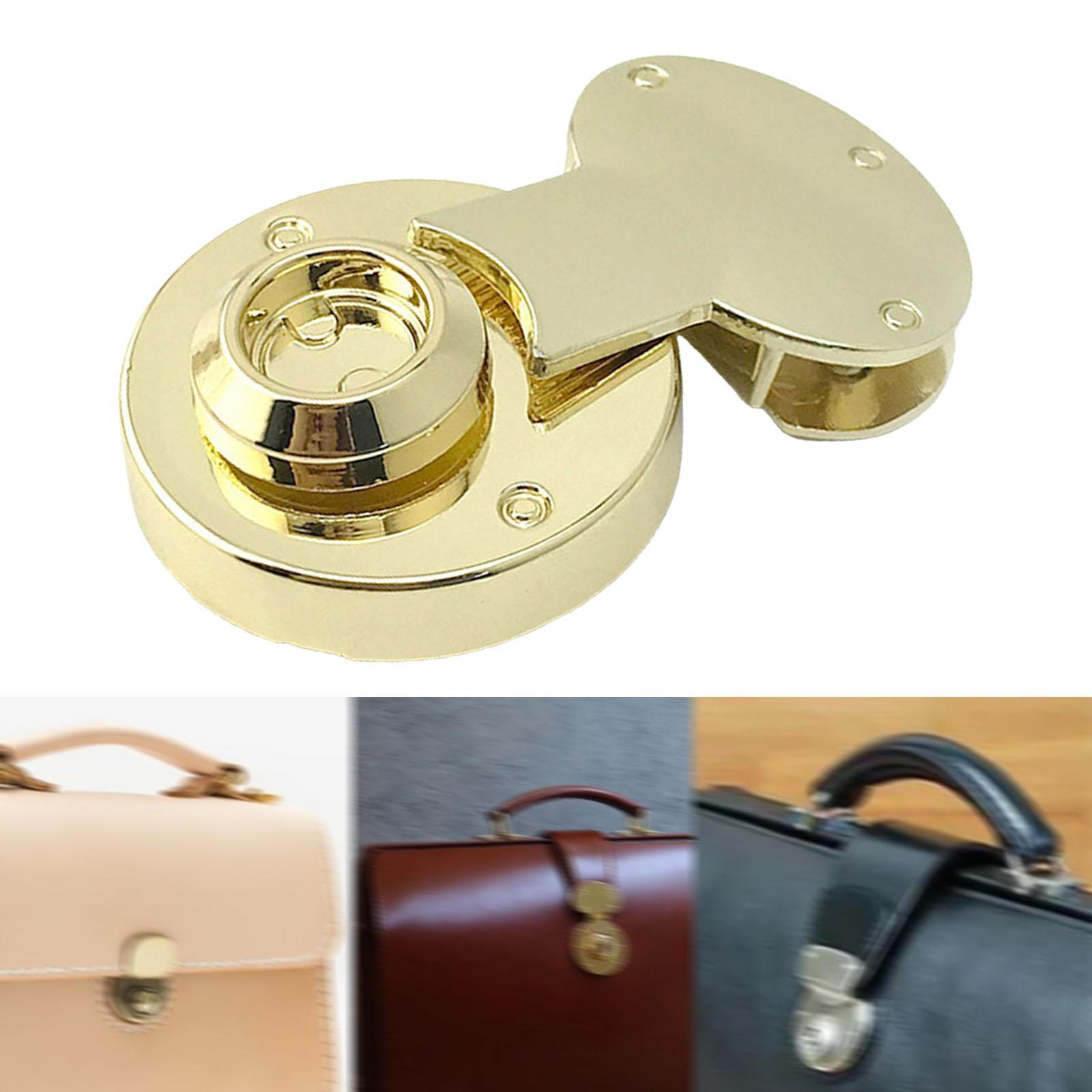 Handbag Lock Clasp Brass Accessories Durable Purse Closure for Bag Repairing
