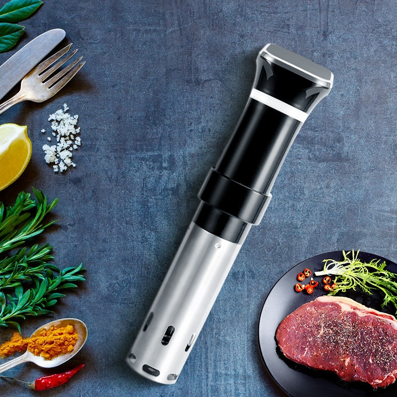 Máy nấu chậm Sous Vide Machine Precision Cooker Cảm ứng LED 1100W chống nước IPX7