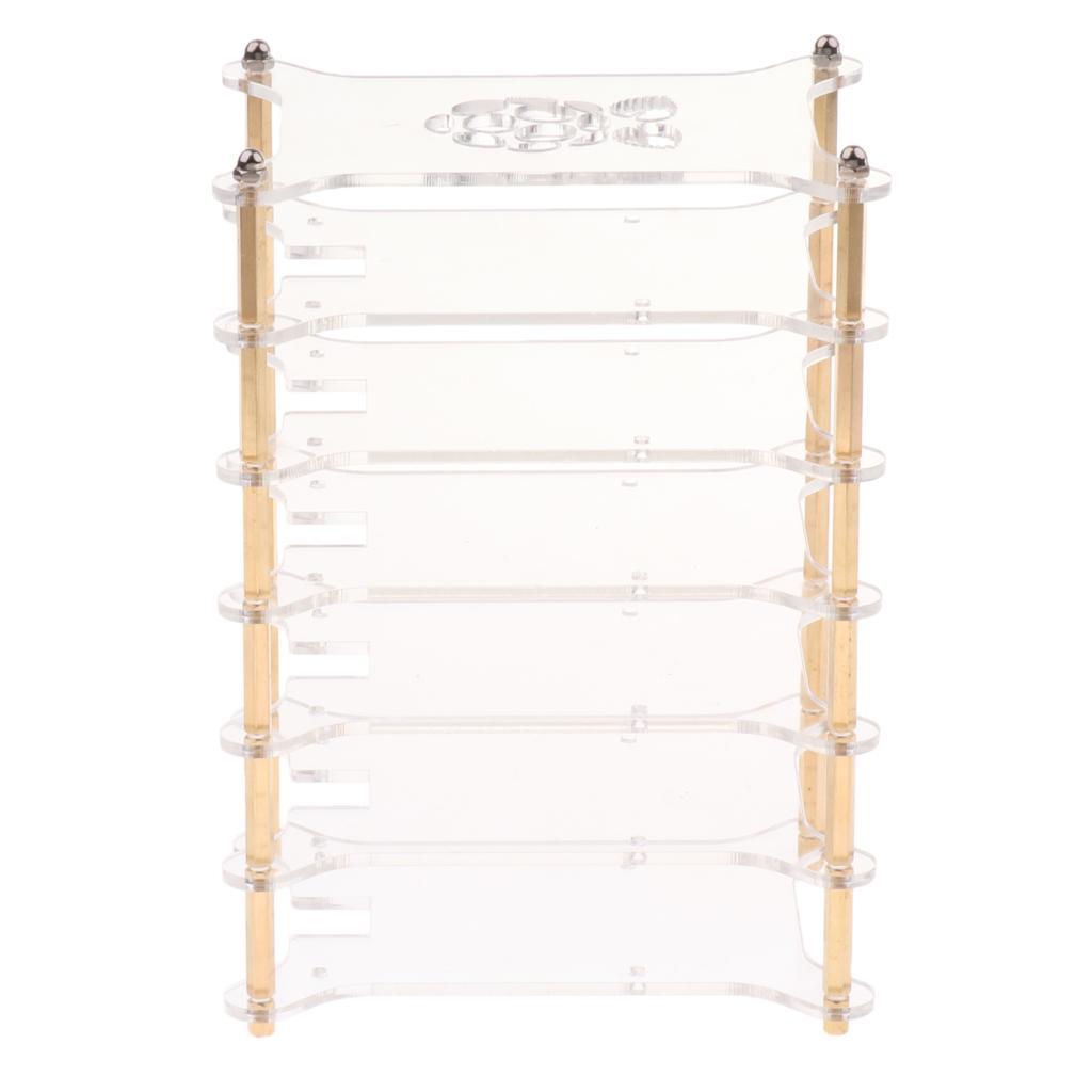 Acrylic Clear Case 6 Layer Enclosure for Pi 3 B+ / Pi 2