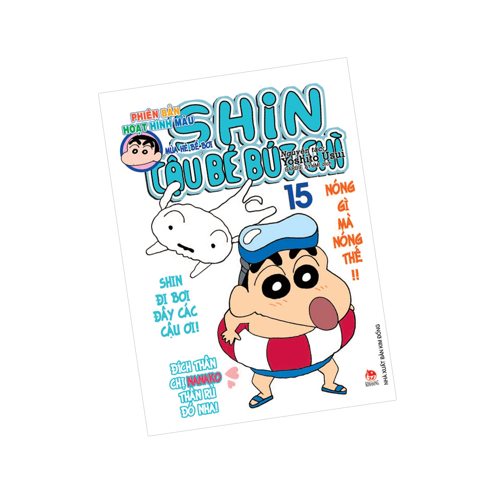 Shin Cậu Bé Bút Chì - Phiên Bản Hoạt Hình Màu Tập 15: Mùa Hè Là Mùa Đi Bể Bơi Và Ngắm Pháo Hoa!