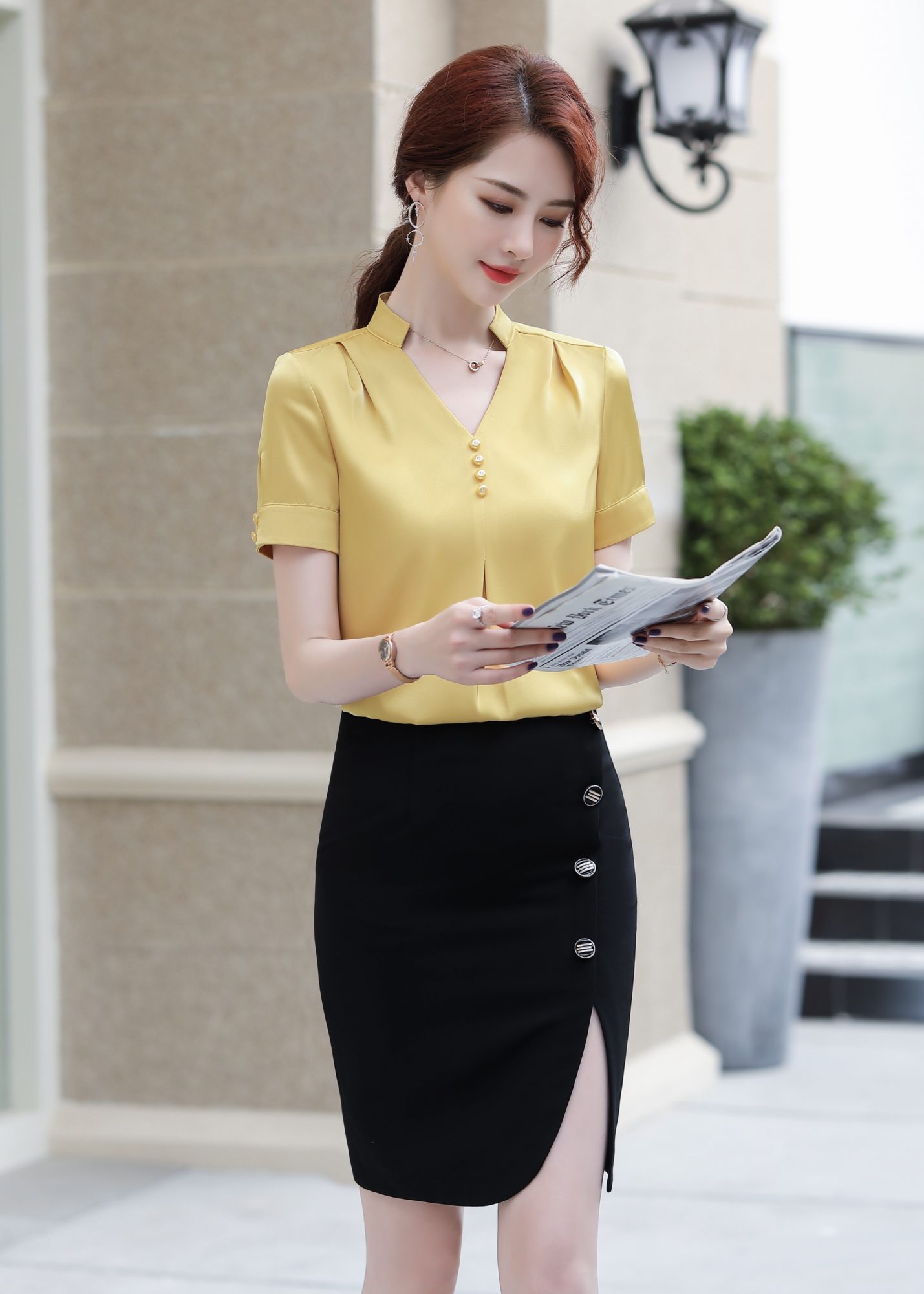 ÁO SƠ MI NỮ CAO CẤP A560_560