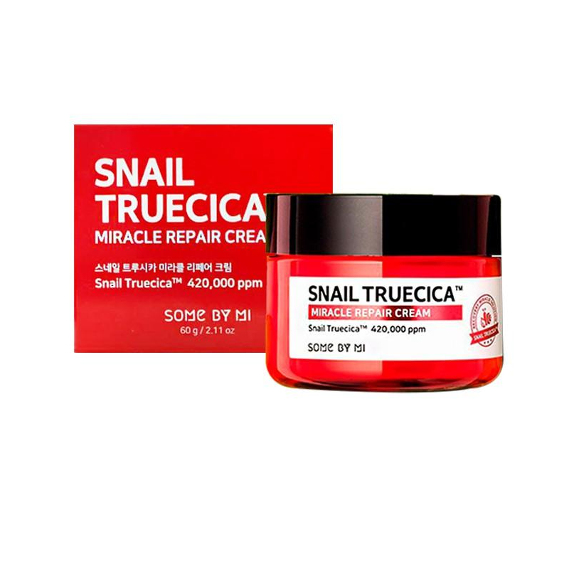 Kem Dưỡng Phục Hồi Da Some By Mi Snail Truecica Miracle Repair Cream 60g