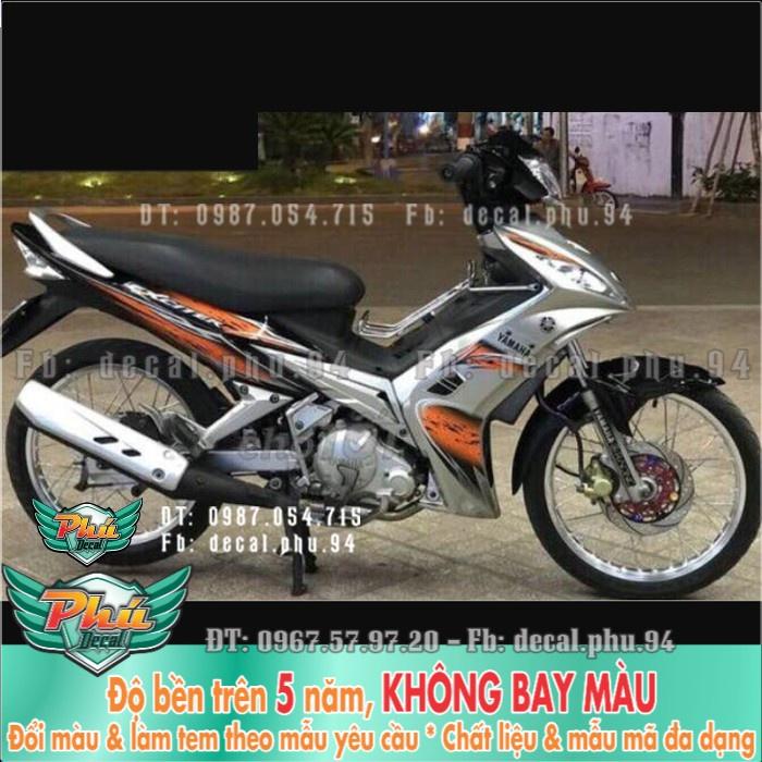 Tem rời EX 2006-2010 cam đen bạc 2 -1