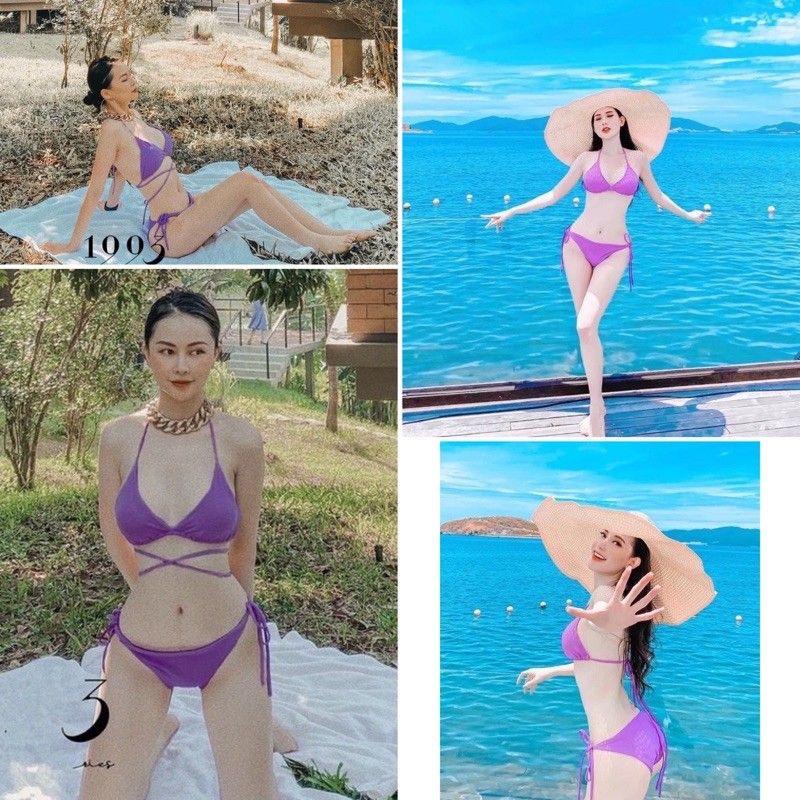 bikini đồ bơi tam giác 2 mảnh kèm hinh ảnh thật