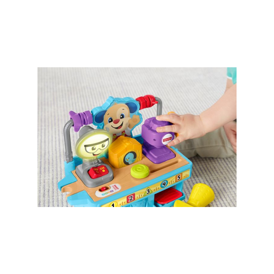 Đồ Chơi FISHER PRICE Bộ Dụng Cụ Sửa Chữa Có Nhạc & Đèn FYK55