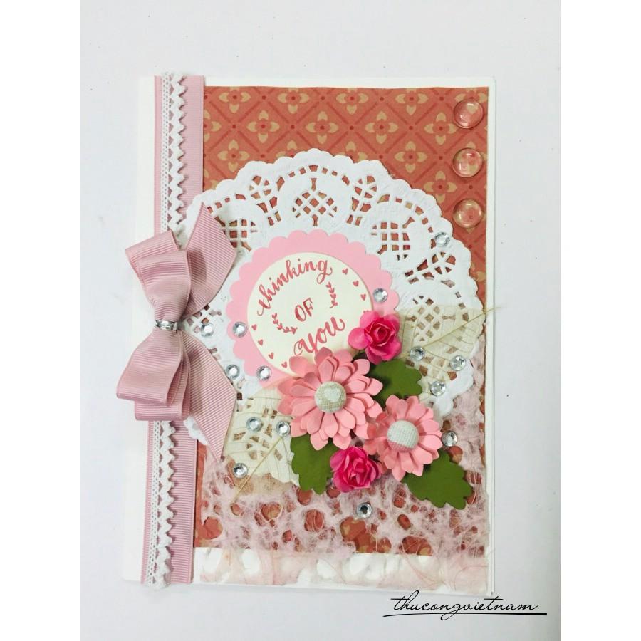 Thiệp hoa hồng Thinking of you