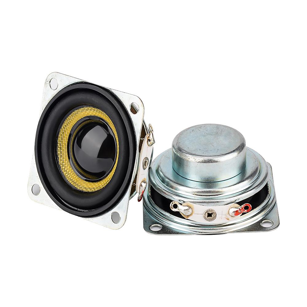 Aiyima 2pcs loa toàn diện 40mm 4 8 ohm 5W loa bluetooth khuếch đại nhà hát nhà Color: 8 Ohm speaker