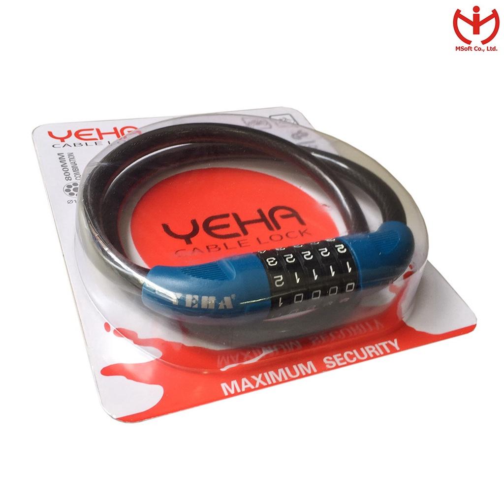 Khóa dây xe đạp 5 số YEHA S3112 - MSOFT