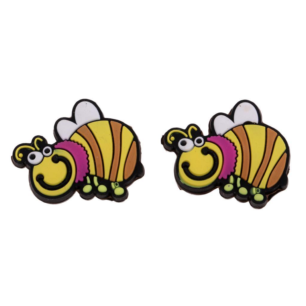 2x Silicone Tennis Racket Shock Absorber