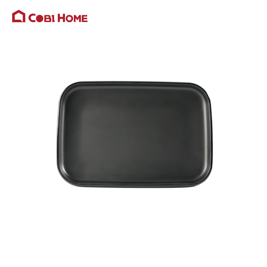Đĩa chữ nhật bằng melamine cao cấp