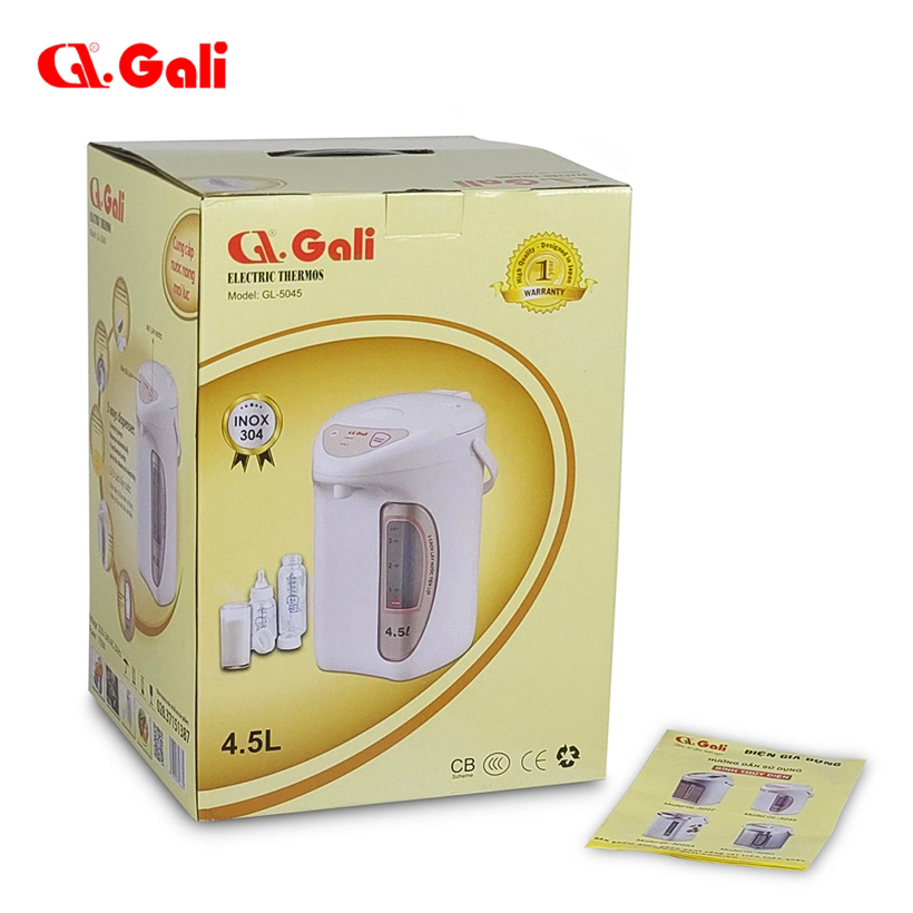 Bình thủy điện 4.5 lít Gali GL-5045 - Hàng chính hãng