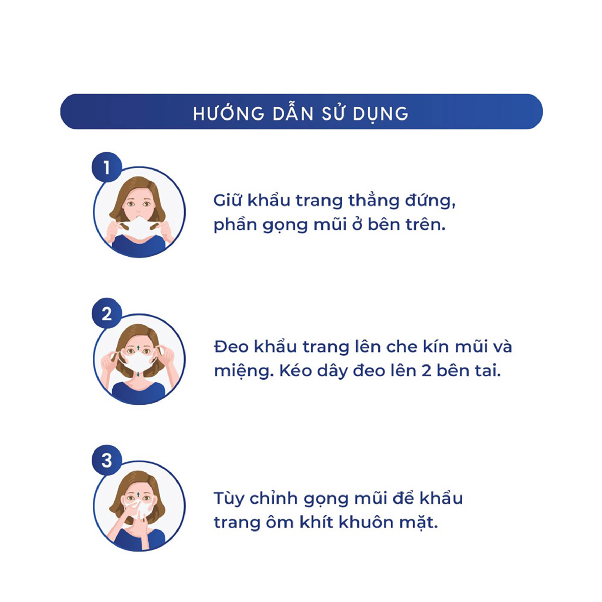 Combo 10 khẩu trang 5D tiêu chuẩn y tế 3 lớp DC MASK