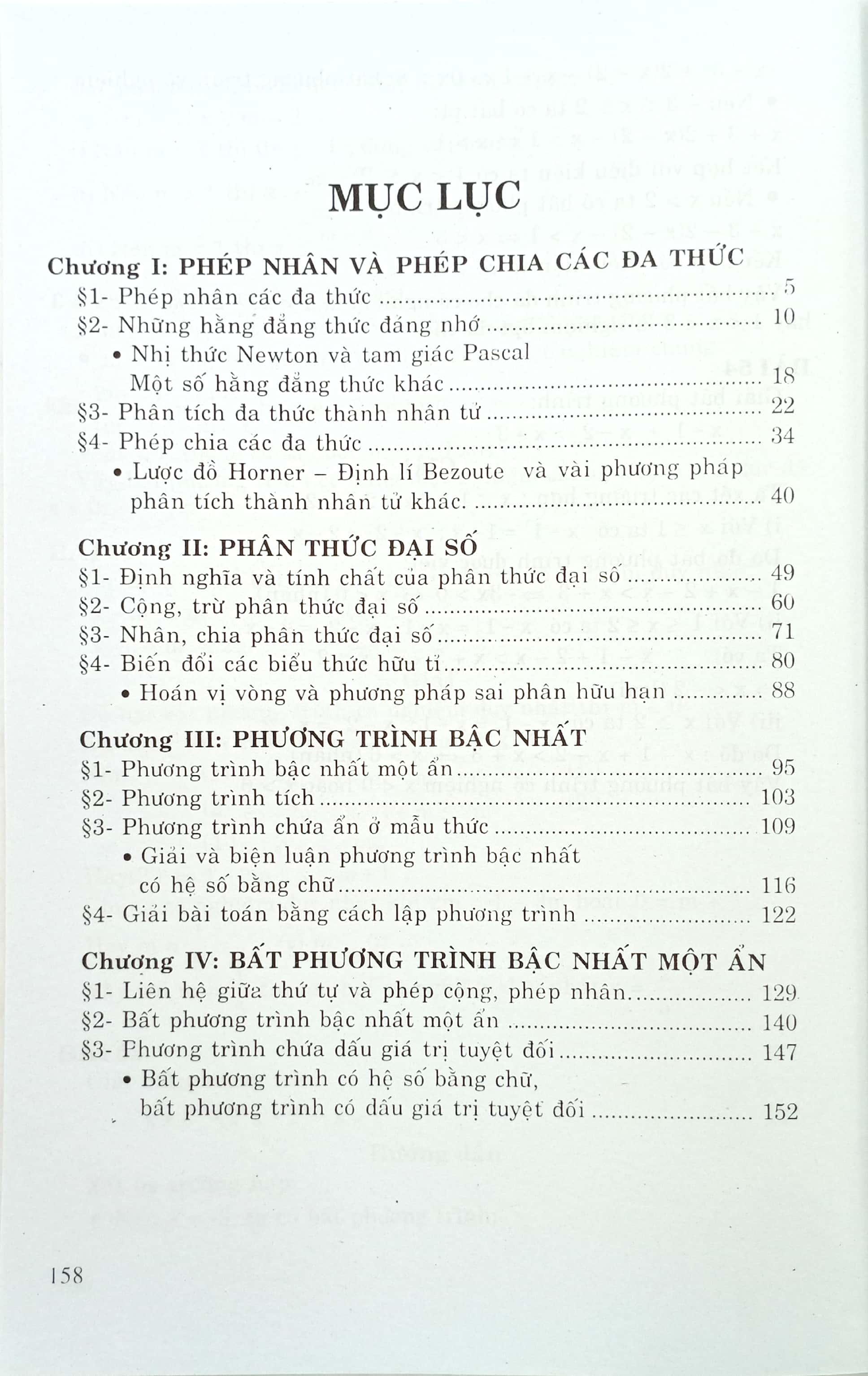 Học Tốt Toán 8 - Toán Hay Và Khó Đại Số (Theo Chương Trình Giáo Dục Phổ Thông Mới)