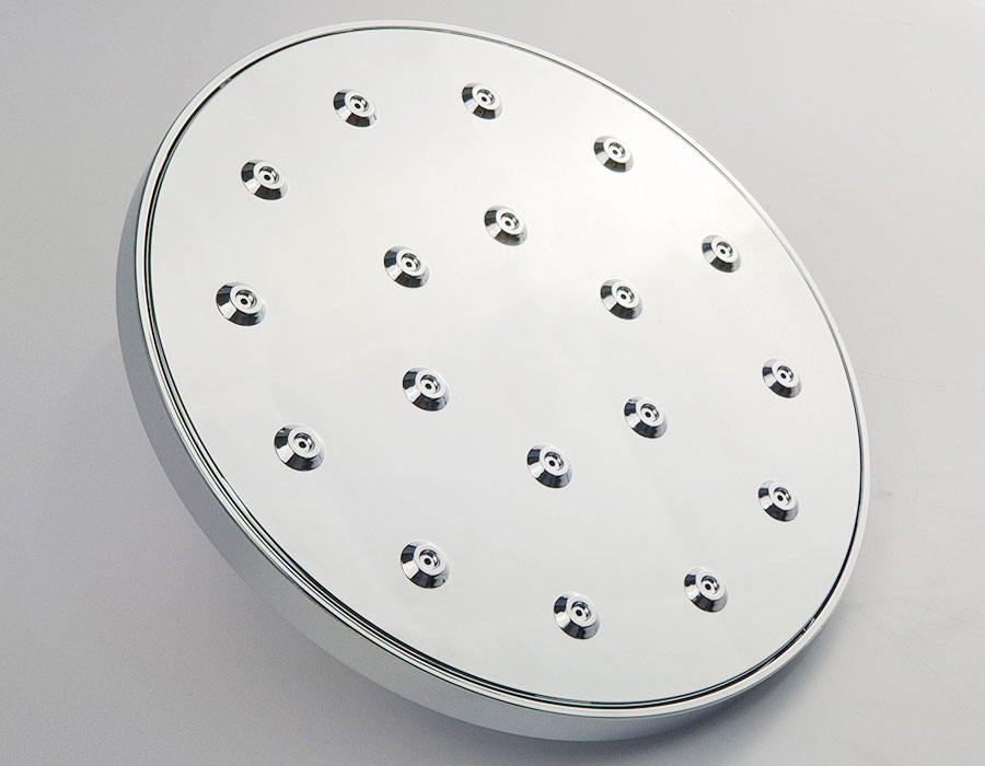 Combo đài sen và tay sen tròn nhựa ABS mạ Chrome cao cấp Eurolife EL-DST 01