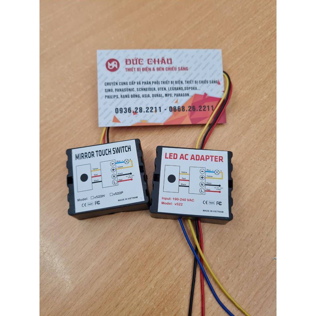 Cảm biến gương led 12V-DC và 220V-AC dùng cho gương led